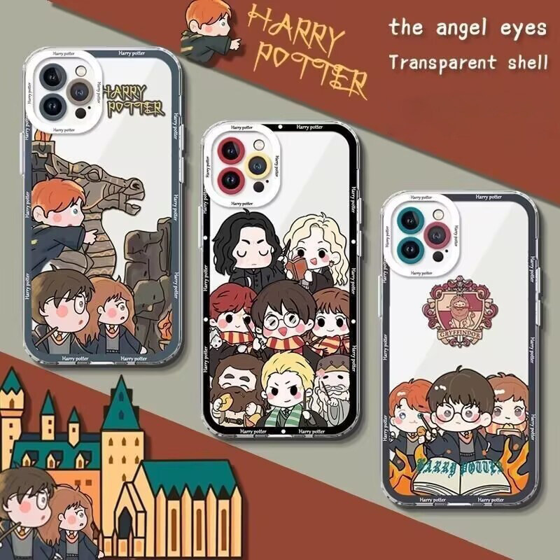 อะนิเมะ Harry Potter สําหรับ Huawei P40 Lite Nova 3i 5T 7SE 9SE Honor 90 Lite X7B X8B X9B X9A Y9 Pri