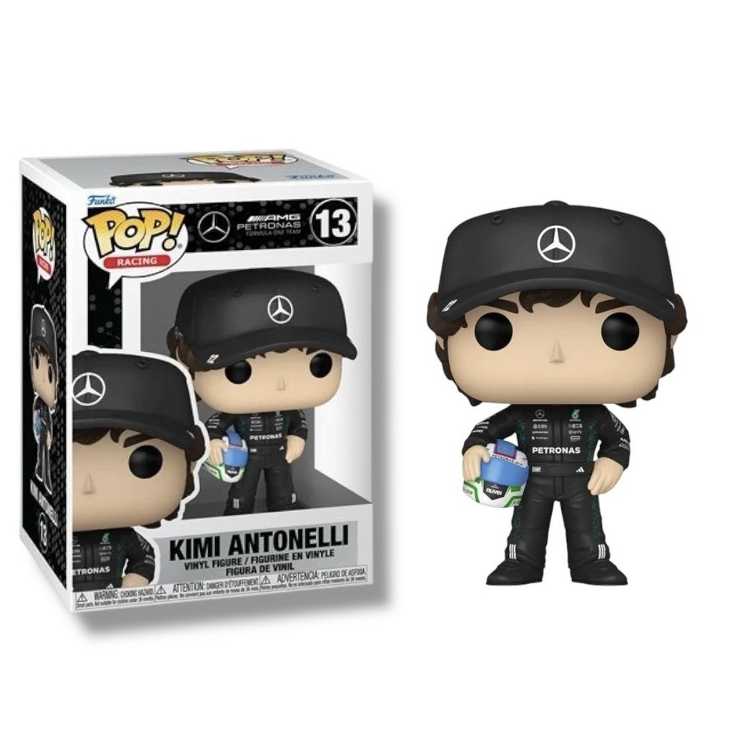 FUNKO ฟังโก้ป๊อป! เรซซิ่ง สูตร 1 AMG Pentronus #13 ของเล่นฟิกเกอร์ไวนิล Kimi Antonelli
