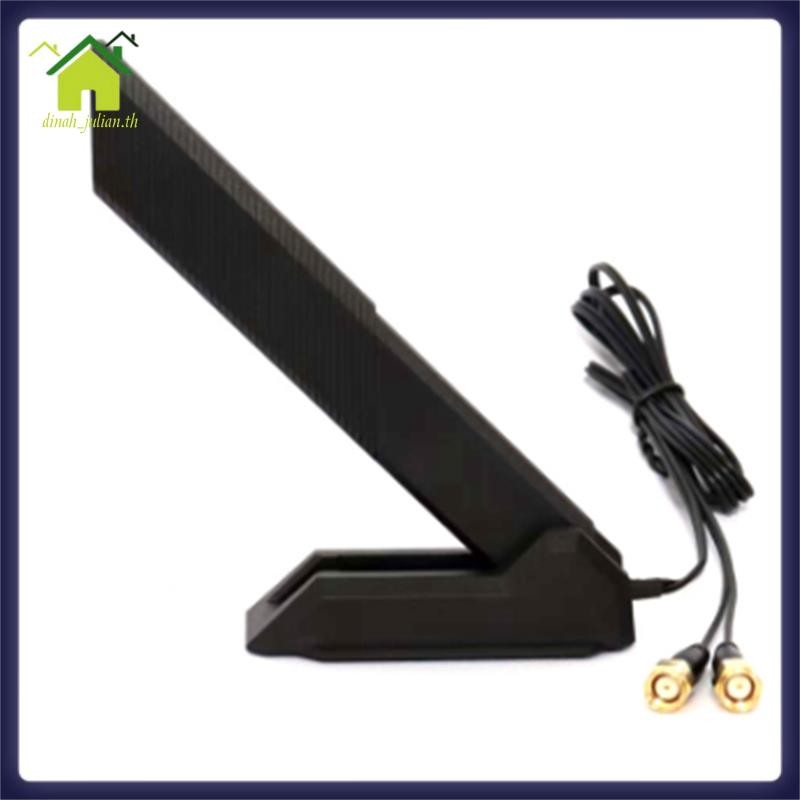 1 ชิ้น WiFi 6E เสาอากาศพลาสติกสีดําสําหรับ B660 H670 M13H Z690 เมนบอร์ด