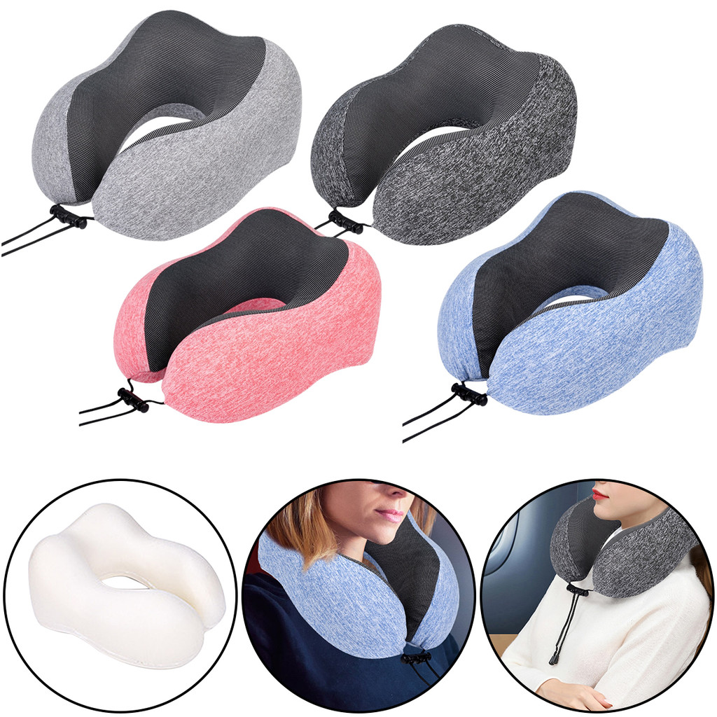 1PCS U-shaped Travel Memory Cotton Pillow NeckMotor Cars และ Aeroplains Travel Neck Protaction Tool