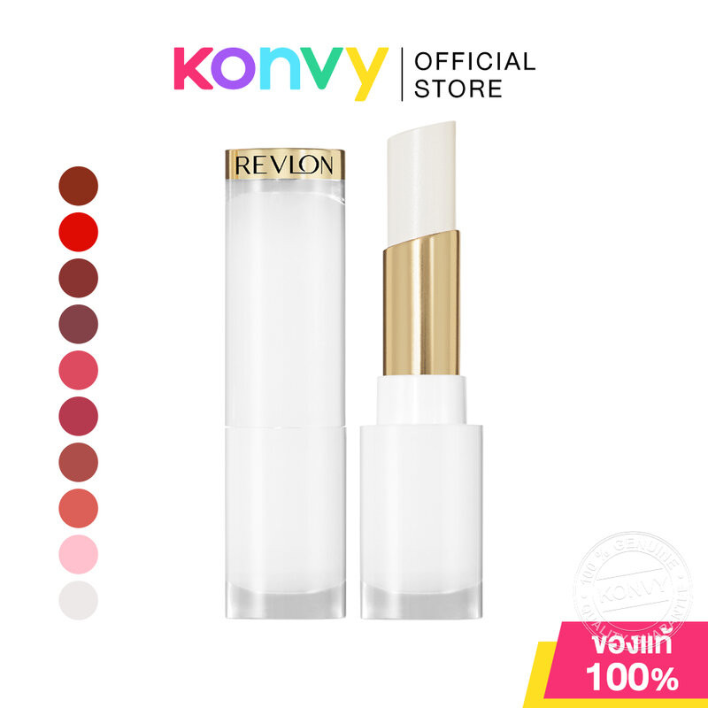REVLON Super Lustrous Glass Shine Lip Balm 3.1g เรฟลอน ลิปบาล์ม มอบความชุ่มชื้น