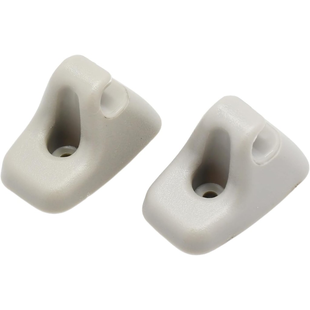 1HS09BD1AA Sun Visor Hook Clip 2 ชิ้นใช้งานร่วมกับ Dodge Ram 1500 2500 3500 4500 5500 2009-2021, Sun