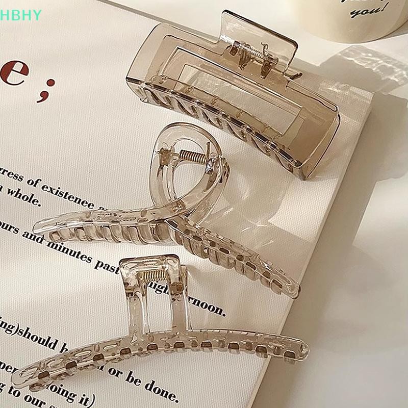 HB พลาสติกสีเทาเรขาคณิตคลิปทุกวัน Commuting Simple Hairpin ผู้หญิง Elegant อุปกรณ์เสริมผม HY ราคา ถูกที่สุด ดีลบีเคเค แกลเลอรีภาพที่ 4