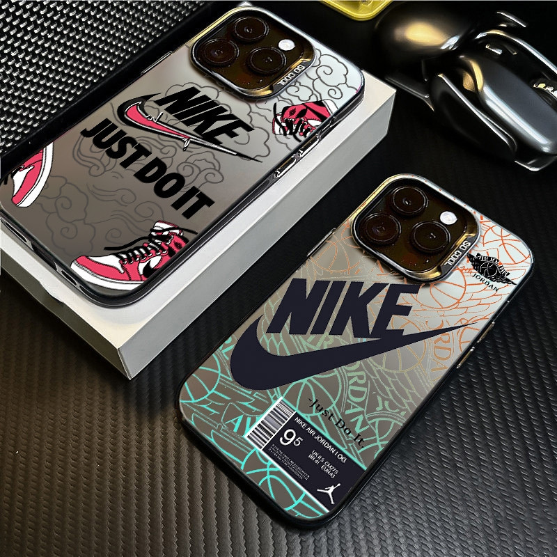 เคส OPPO A92 A93 A94 A95 A96 A98 5G A71 A72 A73 A74 A76 A77s A79 A78 4G/5G กรณีแฟชั่นNIKEโลโก้ปลอกภา