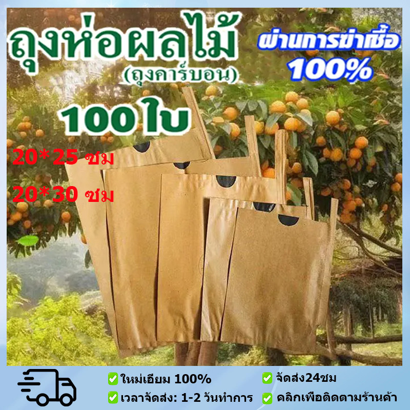 ถุงห่อผลไม้ คาร์บอนขนาด กระดาษห่อฝรั่ง ขนาด20X30 มีประมาณ 100 แผ่น ถุงห่อฝรั่ง ถุงห่อมะม่วง เหนียว