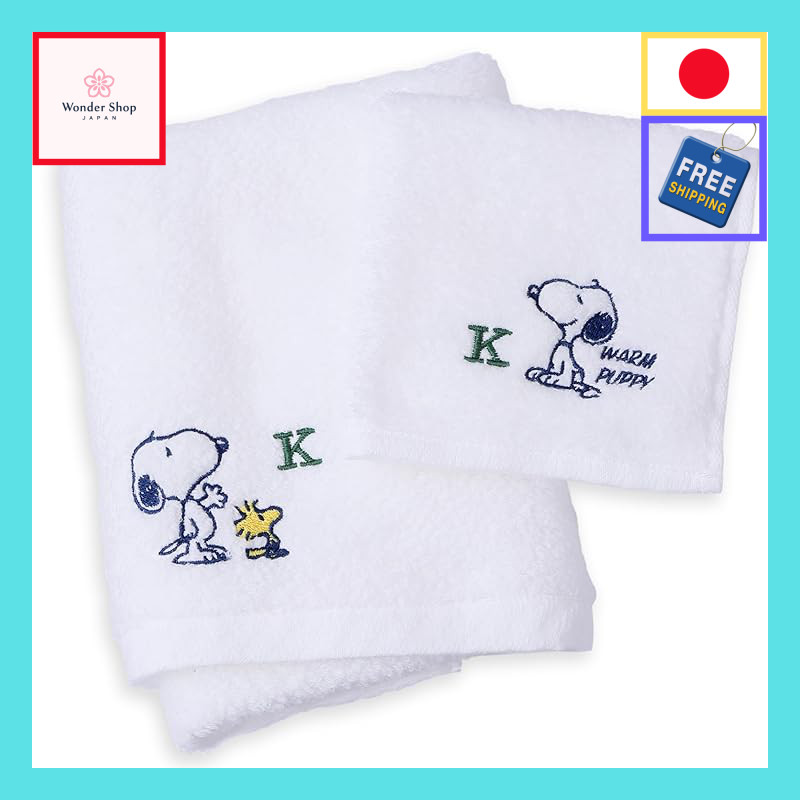 nishikawa Snoopy Towel Set.【Authentic Japan】
