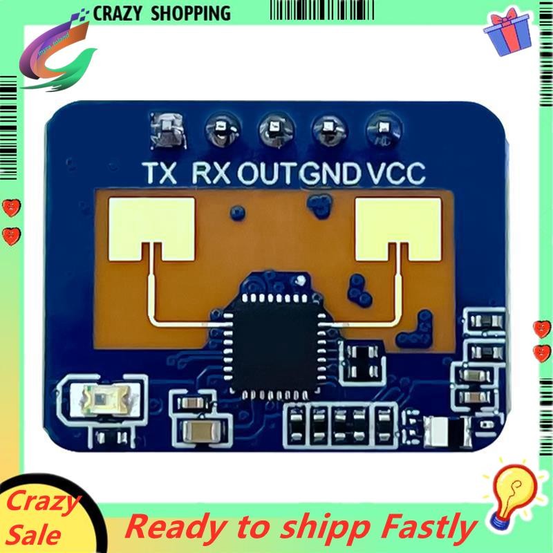 24G MmWave LD2410C Human Presence Sensor โมดูลตรวจจับการเคลื่อนไหว LD2410C โมดูล