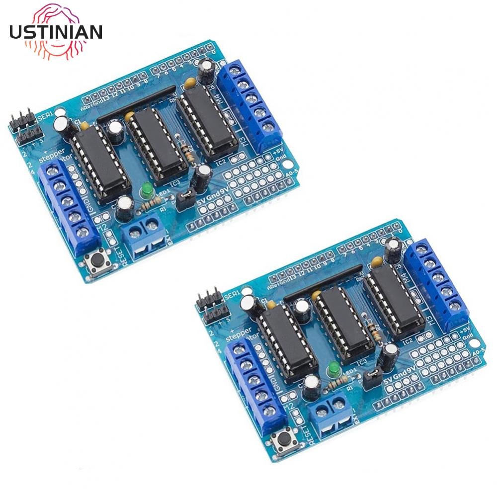 [UTIA]Stepper Motor Driver Module 2PCS For L293D Expansion Board for DC Motors Control