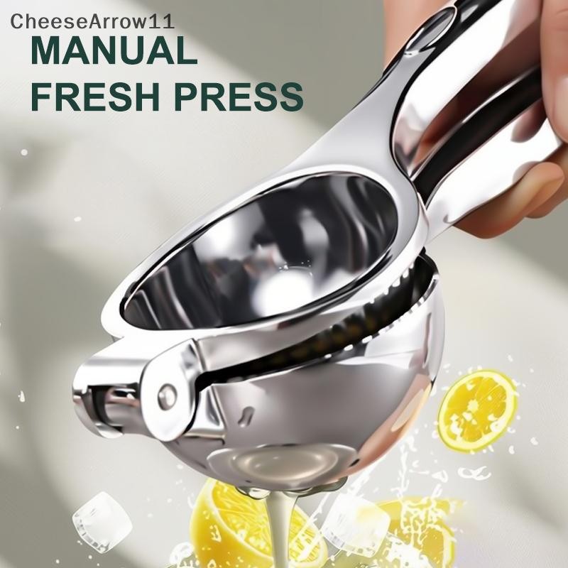 CHE สแตนเลสคั้นน้ําผลไม้ด้วยตนเองโปรเซสเซอร์มะนาว Squeezer ส้มผลไม้ในครัวเรือนมะนาวคลิปผลไม้กดอุปกรณ์ครัว TH