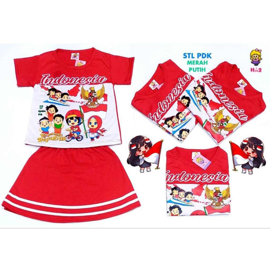 AUGUST 17 CLOTHES / SKIRT SET & AUGUST 17 กางเกงชุดสําหรับ GIRLS SHORT SLEEVES AGE 1-8/9 ปี