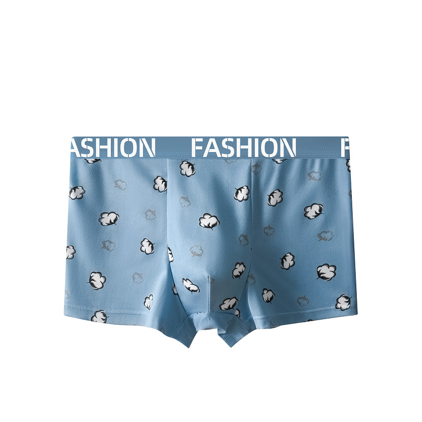 #414 กางเกงในผู้ชายขาสั้น กางเกงในบ็อกเซอร์ Boxer เนื้อผ้านิ่ม สวมใส่สบาย ระบายอากาศได้ดี ราคาถูก - รูปที่ 5