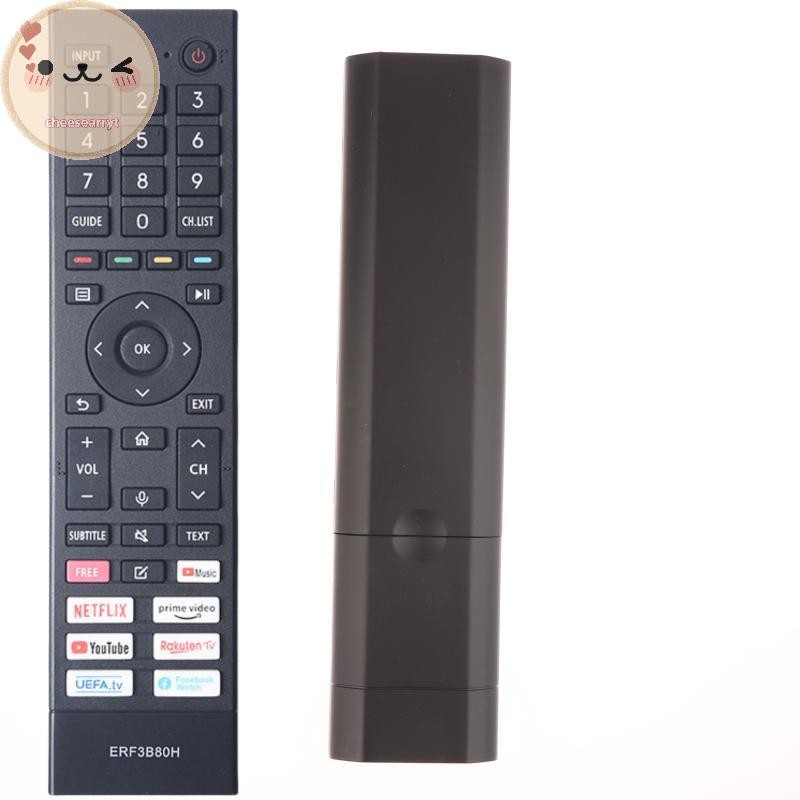 Chee 1 ชิ้นสําหรับ Hisense QLED 4K UHD TV 43A6G 50A6G 55A6G 60A6G 65A6G 70A6G 75A6G ไม่มีเสียงรีโมทค