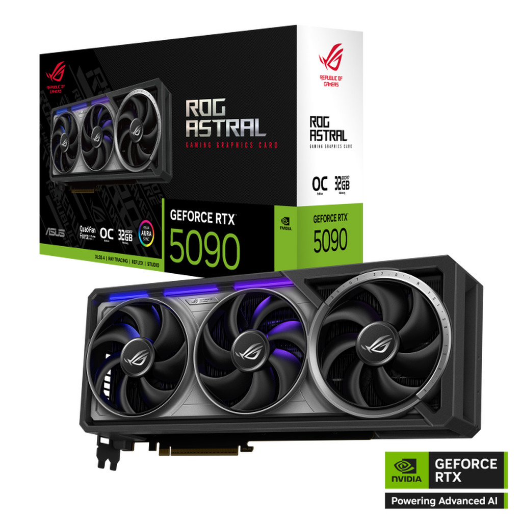 ASUS ROG Astral RTX 5090 32GB GDDR7 OC Edition (ROG-ASTRAL-RTX5090-O32G-GAMING)