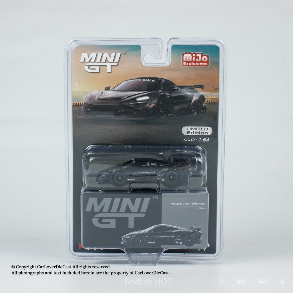[925HOT] TSM MINIGT 1: 64 McLaren 720S LB-Works โมเดลรถโลหะผสม 777#合金压铸模型diecast XQOL