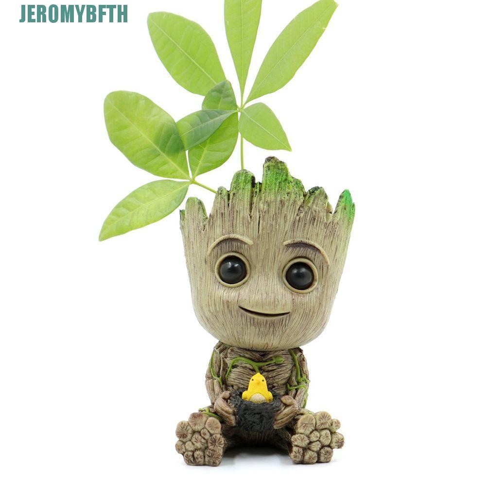 JEROMYBF Groot Action Figure Mini Groot รูปของเล่น Avengers ตกแต่งรถสําหรับของขวัญอะนิเมะ Action Fig