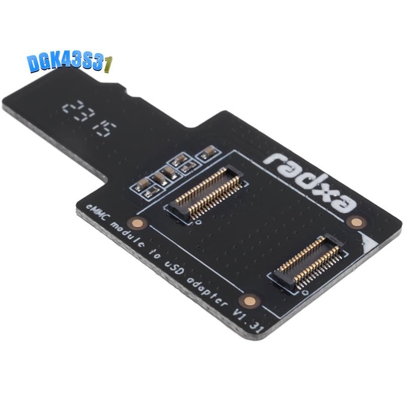dgk43s31EMMC to USD Board MicroSD EMC โมดูลสําหรับ ROCK PI 4A/4B