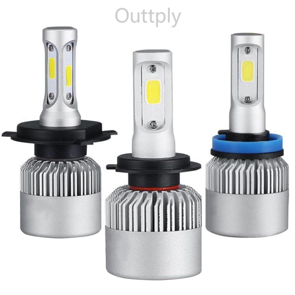 Outtply 1 PC H4/H7/H11 36W 16000LM LED ไฟหน้ารถ Auto Hi/Lo Beam หลอดไฟ 6000K สีขาว L9Y6