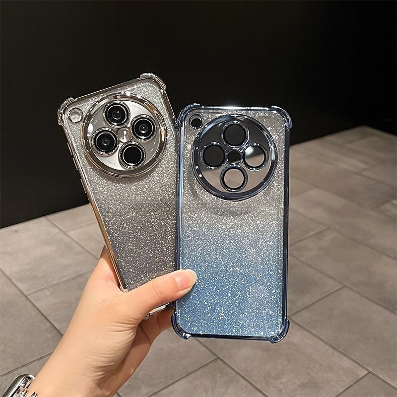 ชุบGlitter ChainกันกระแทกซิลิโคนสําหรับVIVO X200 Pro mini X100 Ultra X100S ProถุงลมนิรภัยTPUป้องกันโทรศัพท์ปกอ่อน