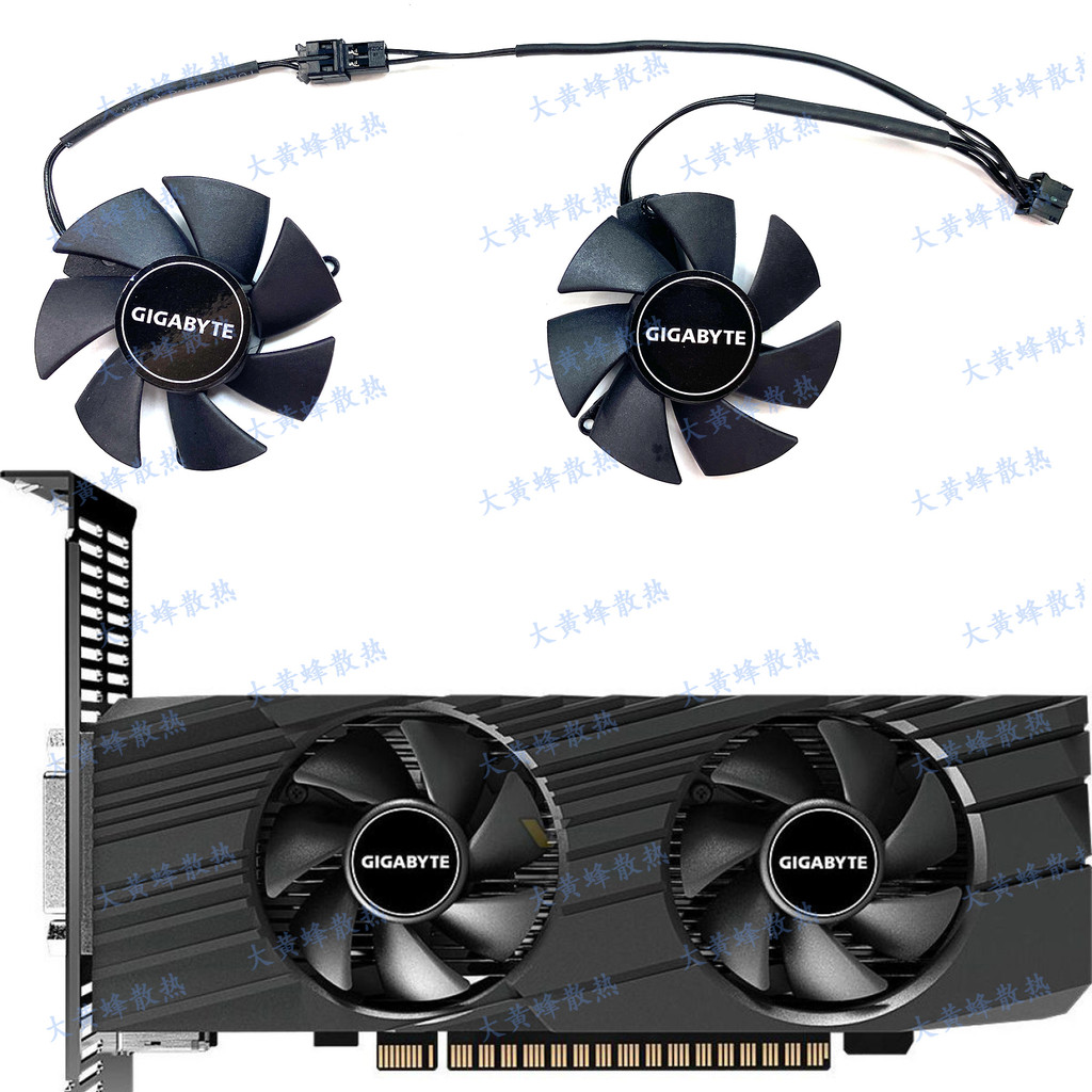 จัดส่ง 24H = GIGABYTE/GIGABYTE GTX165016304G GB พัดลมการ์ดกราฟิกการ์ดมีดครึ่งสูง FS1250-S2053A