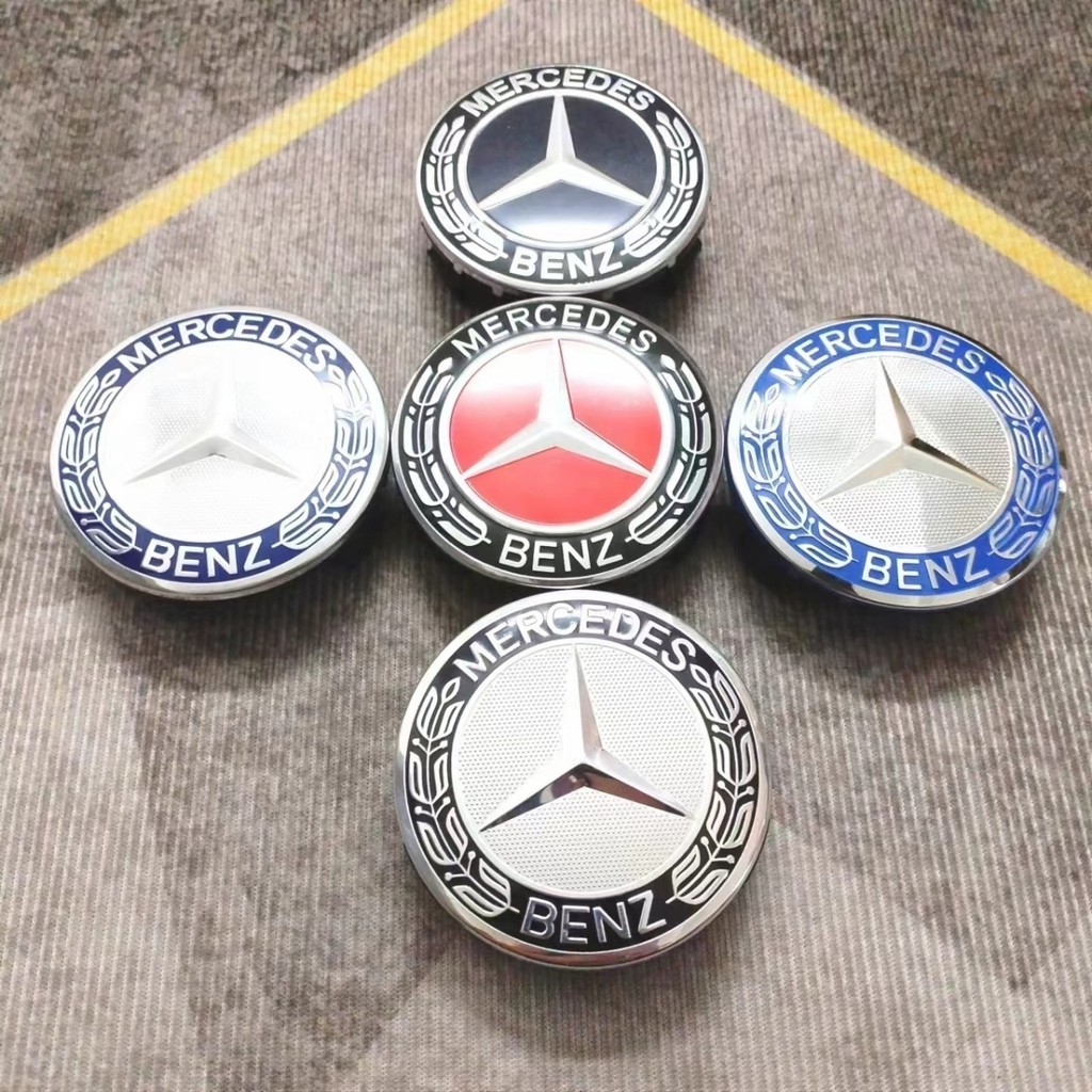 ✨Mercedes-Benz Hub Cap C180 C200 E260 E300 S350 ML350 GL450 Original Car Hub Center Cap 25.8.1