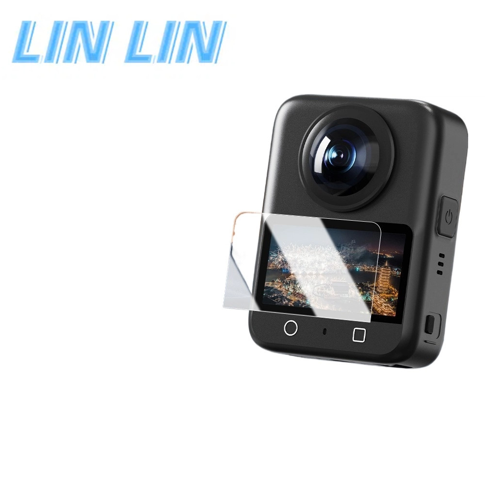 เหมาะสําหรับ ดีเจ ออสโม 360 หน้าจอกล้องพาโนรามาฟิล์มนิรภัยกล้องกีฬากันฝุ่นฟิล์มป้องกันฟิล์มอุปกรณ์เสริม กรณี