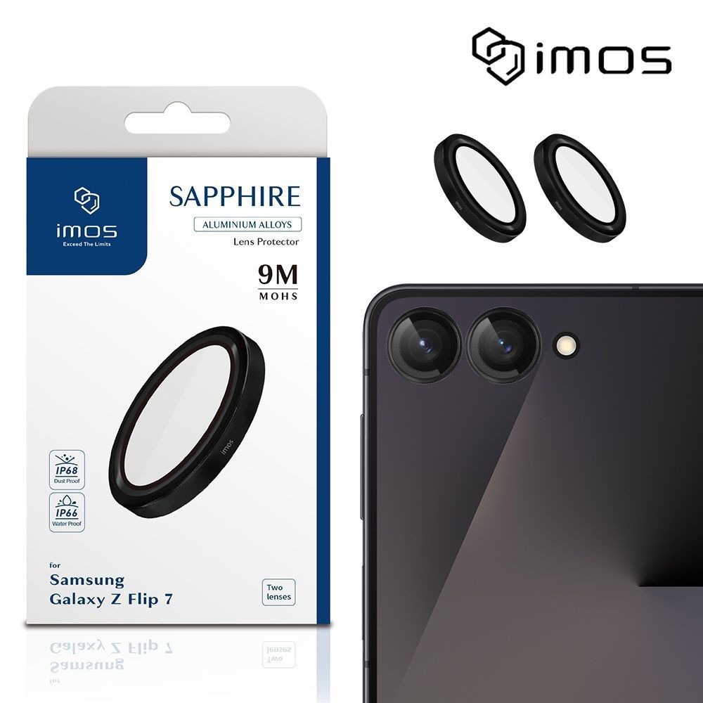 imos Sapphire Lens Ring for Samsung Galaxy Z Flip 7 / ZFold  7