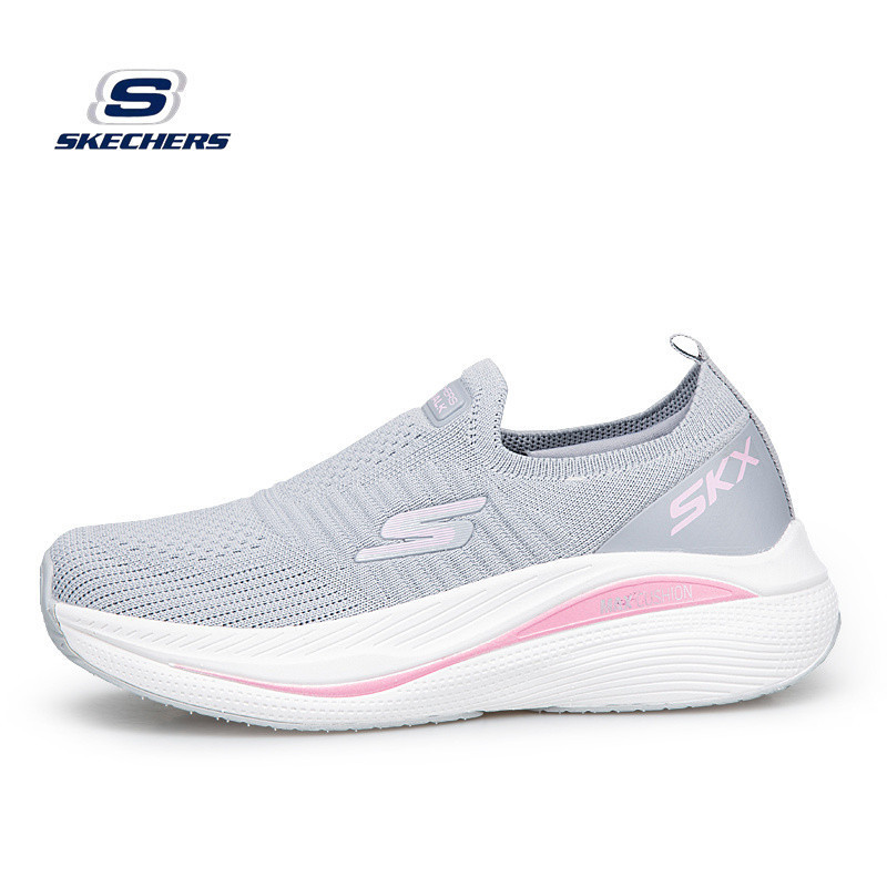 ฤดูร้อนใหม่ขนาดใหญ่ผู้ชายและผู้หญิง * Sketchers_ MAX CUSHION รองเท้าผ้าใบตาข่ายระบายอากาศรองเท้าลําล