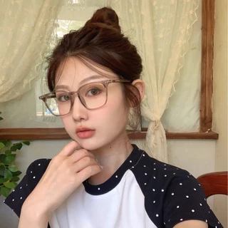 แว่นสายตาสั้น / สายตายาว แว่นแฟชั่นUnisexทรงเหลี่ยม เลนส์ออกแดดเปลี่ยนสีอัตโนมัติกันแสงUV400 กรองแสงสีฟ้าได้100% G20