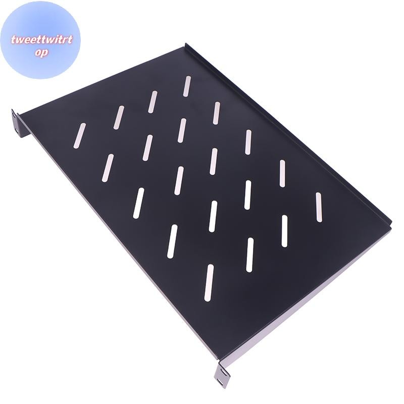 DOUSUN 1U Server Rack Mount ชั้นวาง Vented Cantilever ถาดสําหรับ 19 นิ้วอุปกรณ์เครือข่าย Rack & ตู้, Fine Workmanship TH