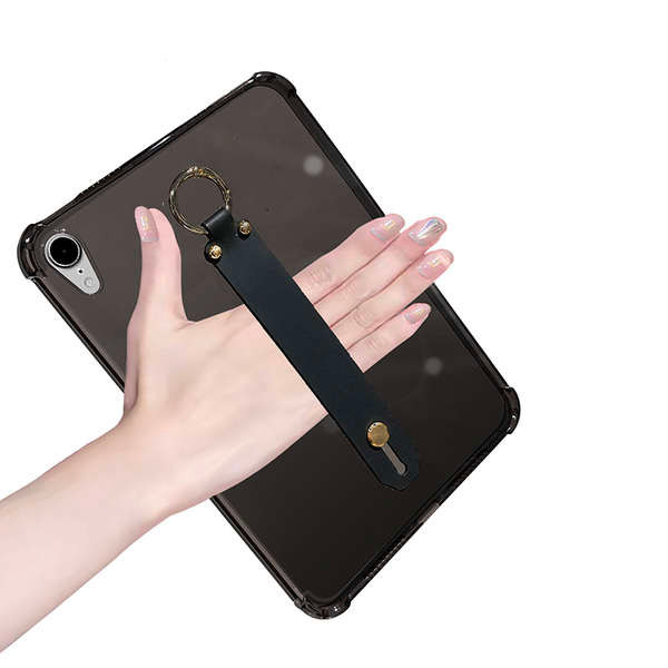 กรณี iPad zugu case ipad เคสป้องกันสีดำใสสำหรับ iPad10.2สายรัดข้อมือถุงลมนิรภัย iPad mini 6เคสสีดำนิ