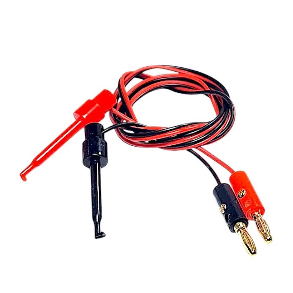 สายต่อ banana plug wire turn test hook ยาว 1 เมตร