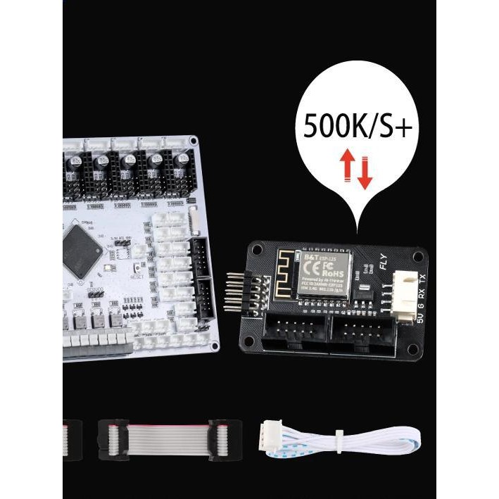FLY3d9 แกน 3d เมนบอร์ดเครื่องพิมพ์, เปลี่ยนเมนบอร์ด duet, แกน 4Z, RRF Firmware WIFI ระบบควบคุม