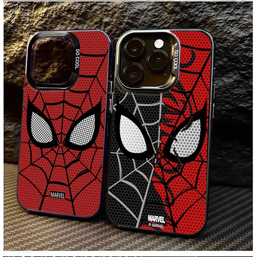 Marvel Spider Man Spider สุทธิสีดําสีแดงเคสโทรศัพท์สําหรับ RENO 11F 12F 11 12 Pro 5g 8 6 10 Plus 7Z 