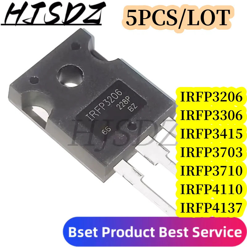 1-5PCS IRFP3206 IRFP3306 IRFP3415 IRFP3703 IRFP3710 IRFP4110 IRFP4137 TO-247 Field-effect ทรานซิสเตอ