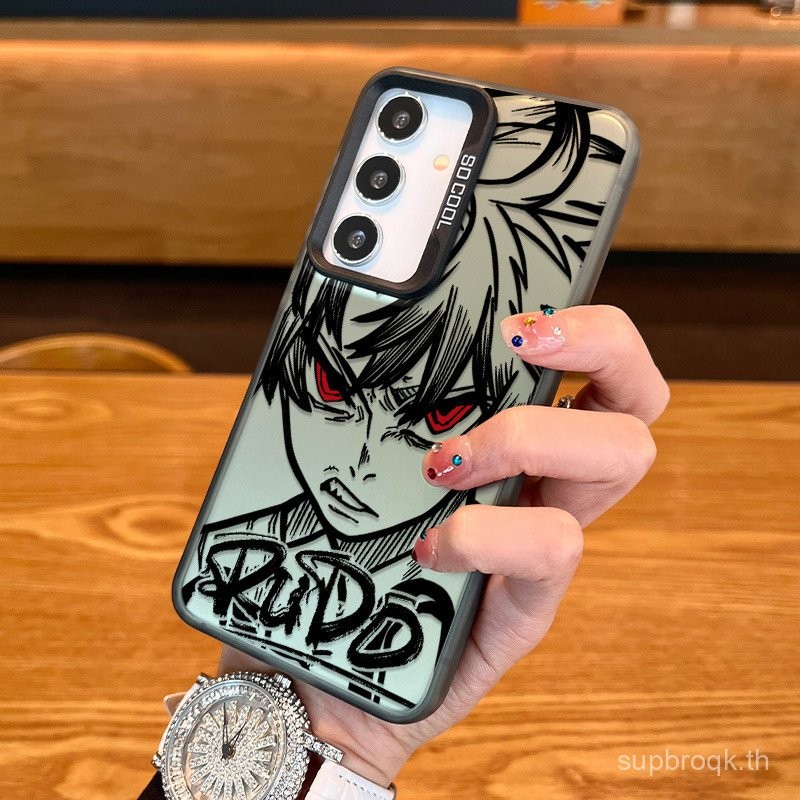 Anime Waste Yuan War Demon Simple Sketch การ์ตูนกรณีเหมาะสําหรับ Samsung A26 5G/S23 ULTRA/A35 5G/A55