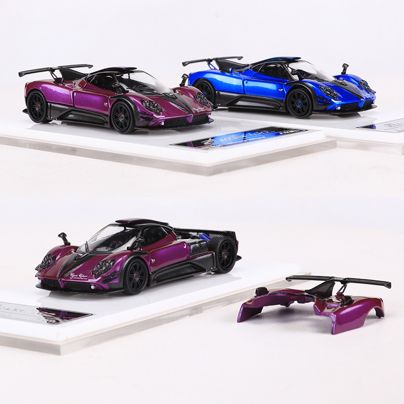 ※ คอลเลกชันโมเดลรถ ※ HKM 1: 64 Pagani Zonda Zonda 760LH รุ่นที่กําหนดเองคอลเลกชันโมเดลรถจําลองโลหะผส
