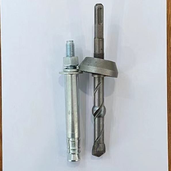การขยายด้านล่างด้านหลัง Mechanical Anchor Bolt Square Shank ด้านล่างขยายด้านล่างเจาะ Bit Mechanical 
