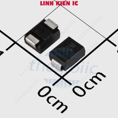 [30 ชิ้น]- 1N5408 S3M SMB Rectifier Diode 3A 1KV Linhkien IC