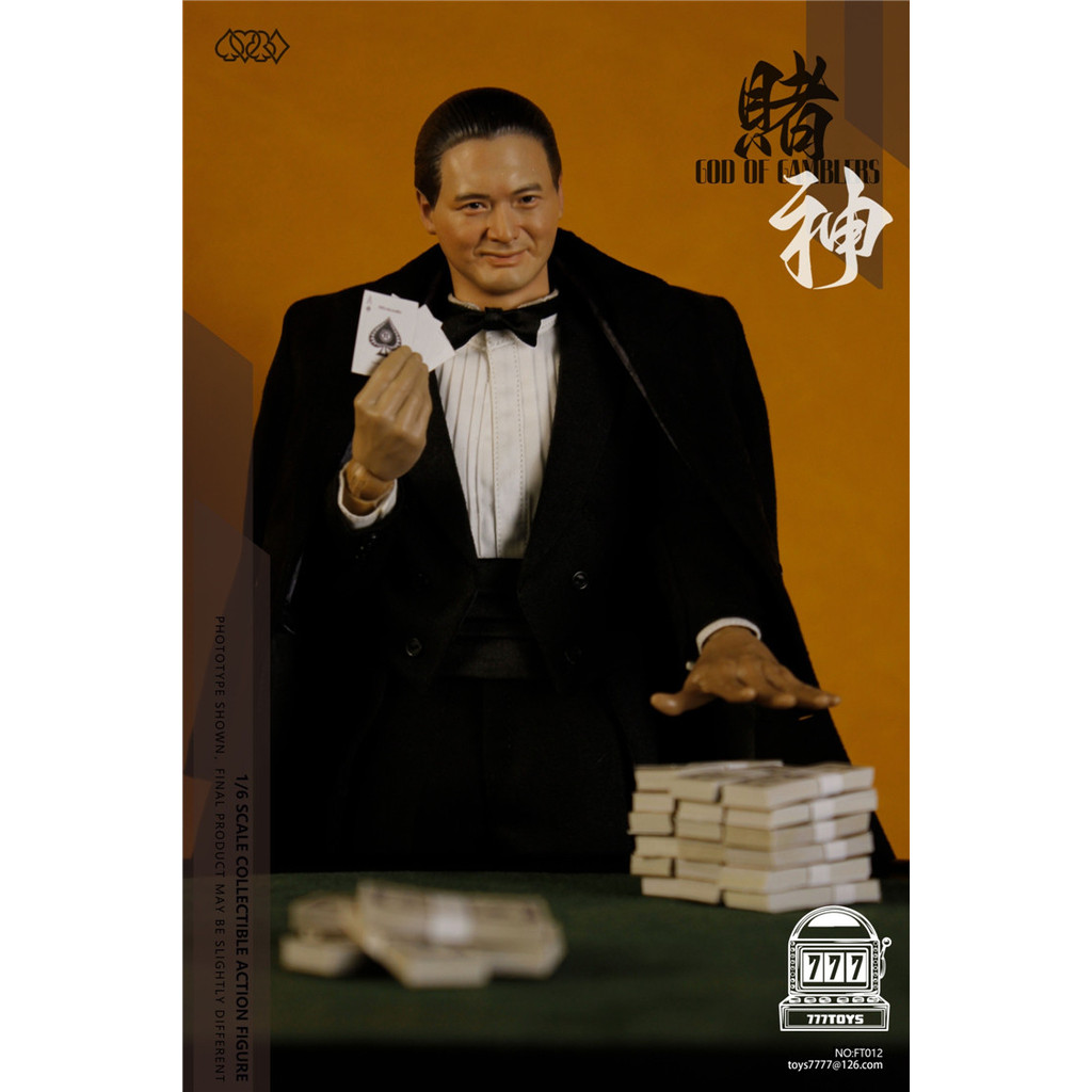 [Collection Boutique] Ready Stock 777TOYS 1/6 FT012 Mr. แอ็คชั่นฟิกเกอร์ Gambler Gao 40 ซม