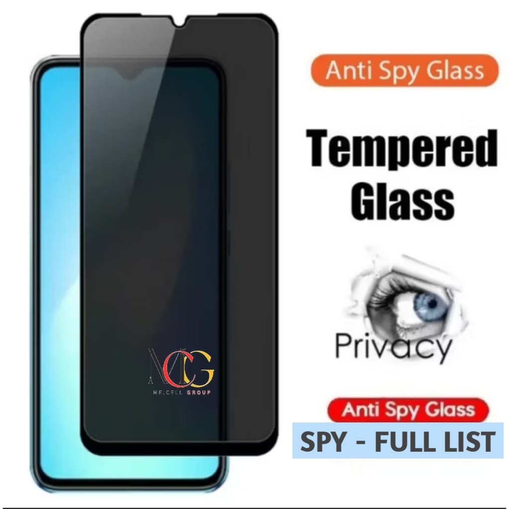 MCG - Anti Spy Full List Xiaomi Mi 13T Mi 13T Pro Mi 12T Mi 12T Pro Mi 11i Mi 11 Lite Mi 11T Mi 11T 