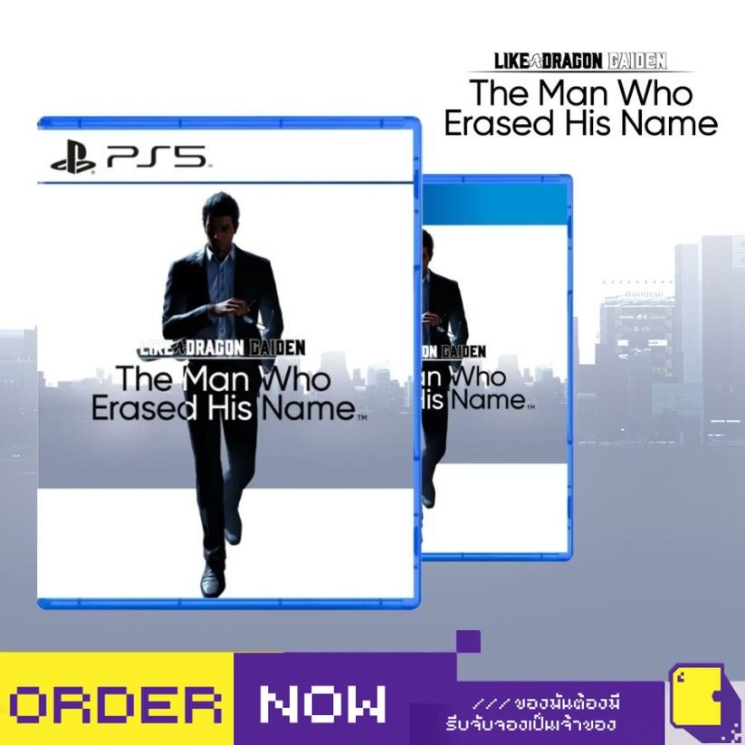[+..••] PS4 / PS5 LIKE A DRAGON GAIDEN: THE MAN WHO ERASED HIS NAME (เกม PlayStation™ 🎮)