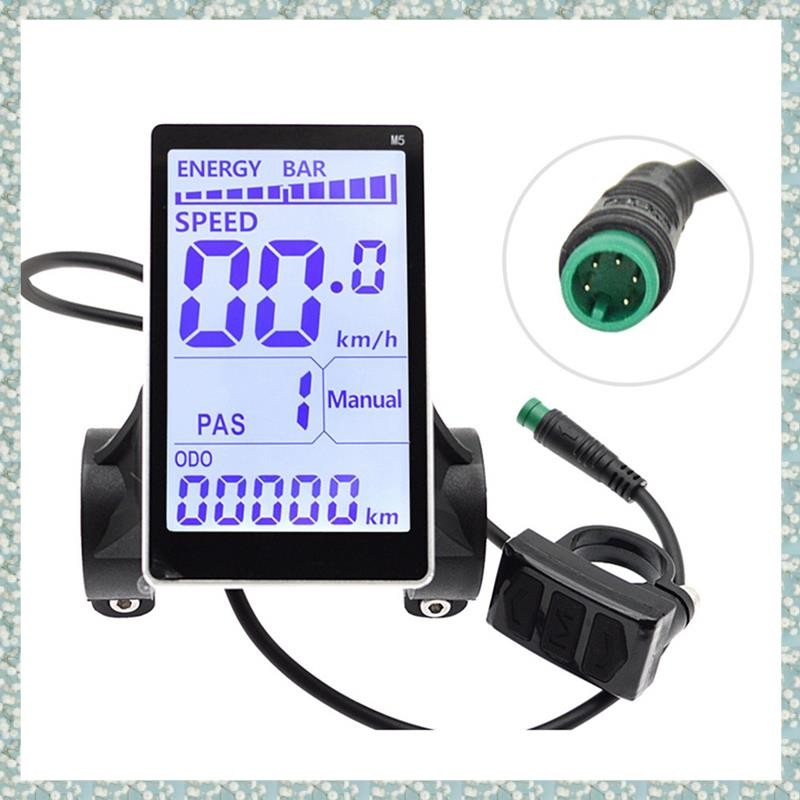 [h5bl3j6wj.ph] รถจักรยานไฟฟ้าหน้าจอแสดงผล LCD Universal E สกู๊ตเตอร์ M5 แผงจักรยานไฟฟ้า LCD เมตรสําห