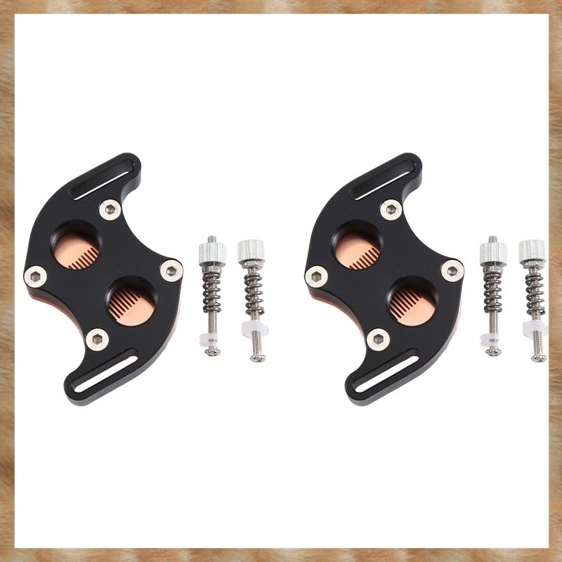 [KYG] 2X S-Shaped CPU Water Cooling Block Cooler South Bridge Northbridge Block สําหรับคอมพิวเตอร์ C