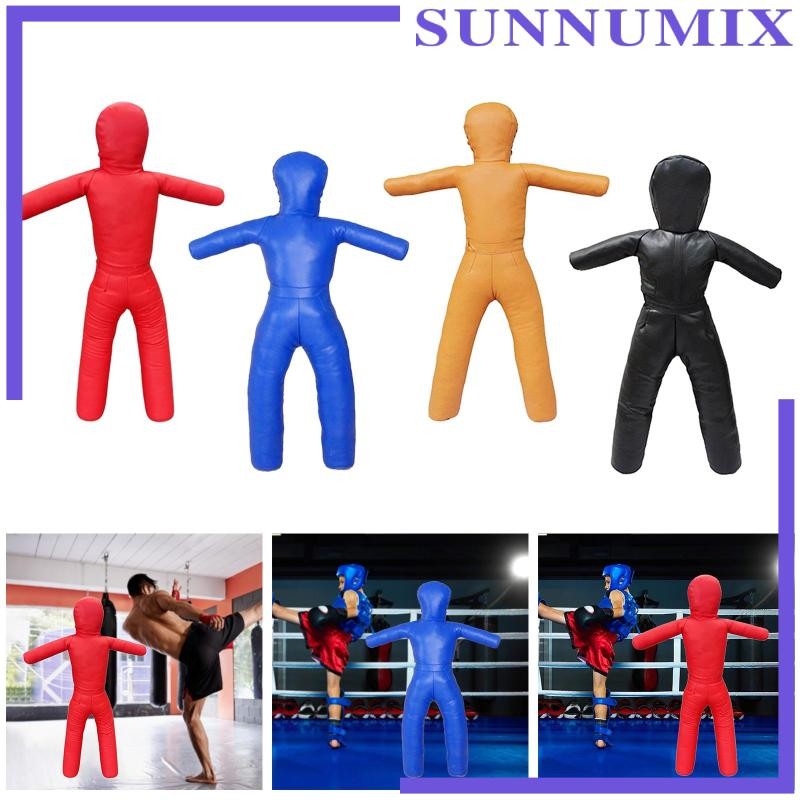 [Sunnimix] Unfilled Wrestling Dummy เด็กมวย Dummy ยืน Multiuse Grappling การฝึกอบรม Aid สําหรับ Mma 