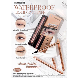 (HF9031) ซีเวนน่า คัลเลอร์ส วอเทอร์พรูฟ ลิควิด อายไลเนอร์ Sivanna Colors Waterproof Liquid Eyeliner