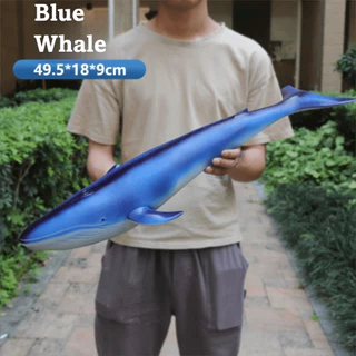 COUPL Sealife Shark,ยางนุ่มที่เต็มไปด้วยจําลองสัตว์ทะเลตัวเลขการกระทํา,ฉลามขาวที่ดีขนาดใหญ่ PVC ของเล่นเพื่อการศึกษา Ocean Animal Simulation