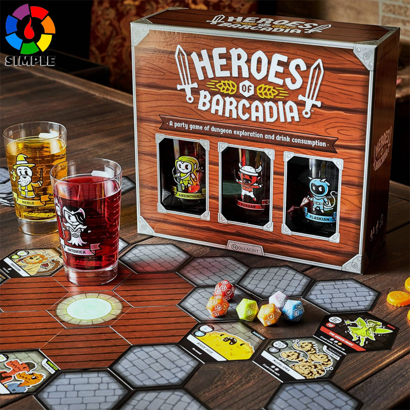 Heroes of Barcadia | Dungeon Exploration Drinking Games | Compete with The First Ever Liquid Life Ba