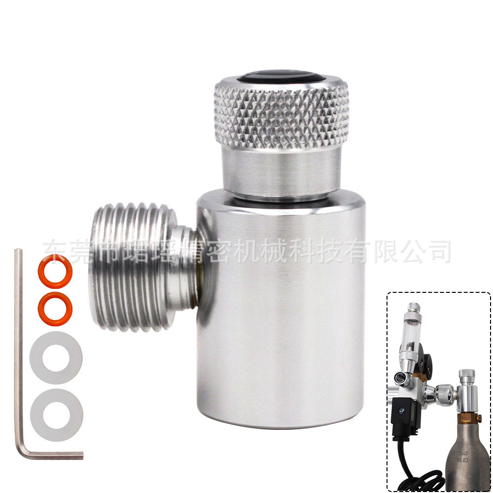 Sodastream โซดาน้ําเครื่องขนาดเล็ก Quick Connector W21.8-14 Connector สําหรับเบียร์ถังหญ้าน้ํา