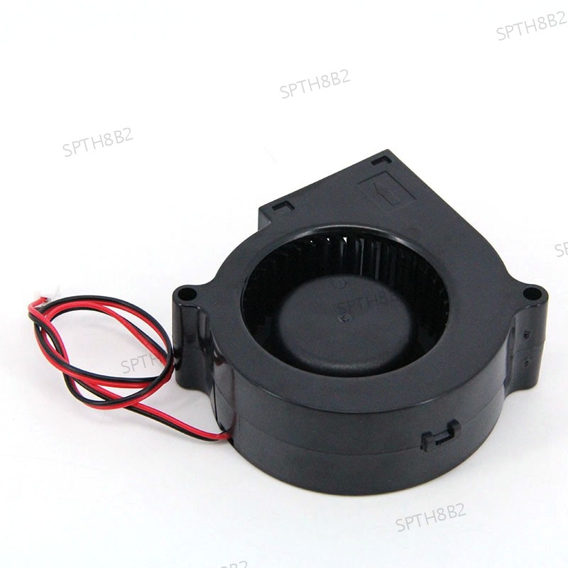DC 7530 Blower พัดลม 75x75x30 มม.Turbo Blower Cooling 5V 12V 24V 7 ซม.Air Flow Cooling Cooler 3D เคร