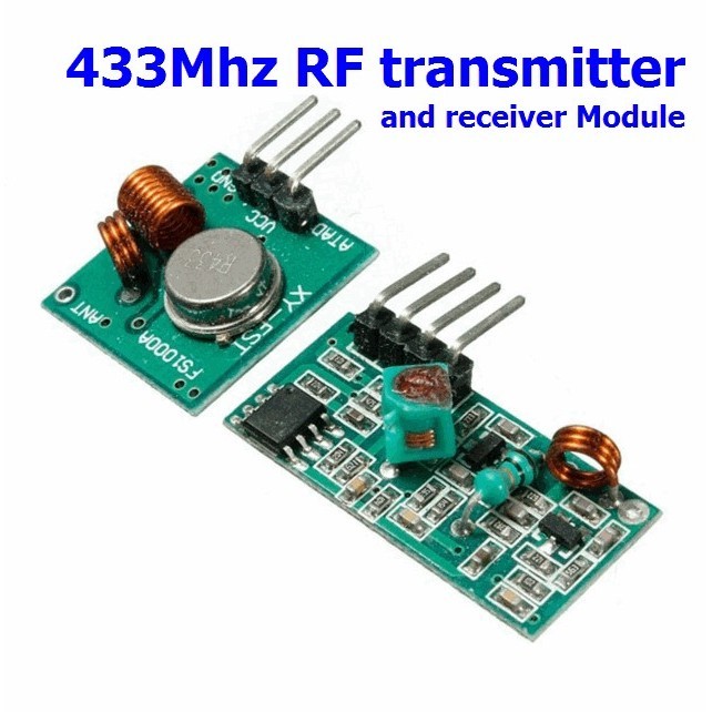 433Mhz RF transmitter and receiver Module for Arduino DIY 433mhz wireless